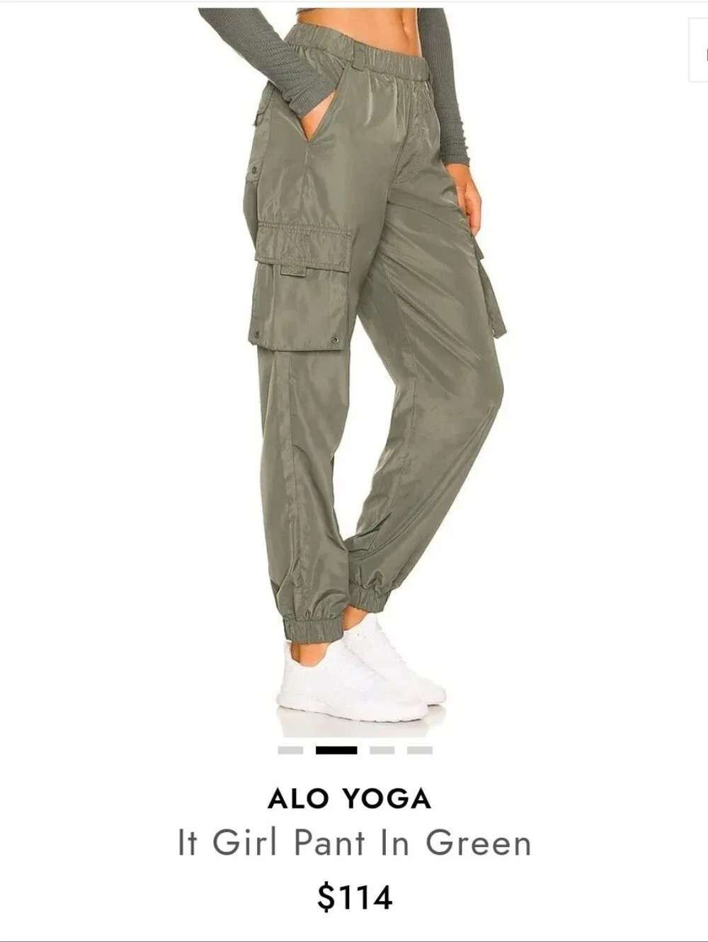 ALO YOGA It Girl Cargo Joggers | M